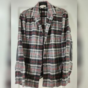 Vintage Evan Piccone Plaid Blazer Womens 16
